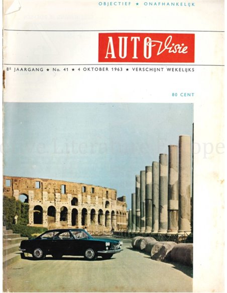 1963 AUTOVISIE MAGAZIN 41 NIEDERLÄNDISCH