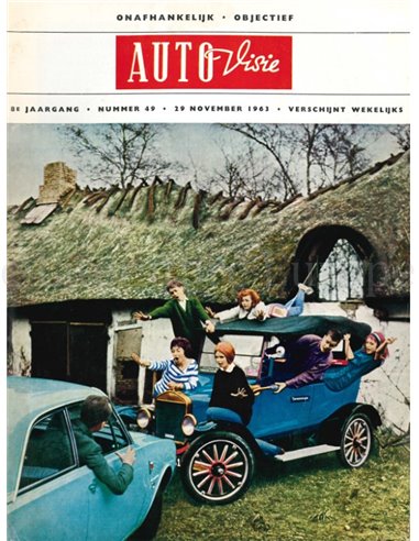 1963 AUTOVISIE MAGAZIN 49 NIEDERLÄNDISCH