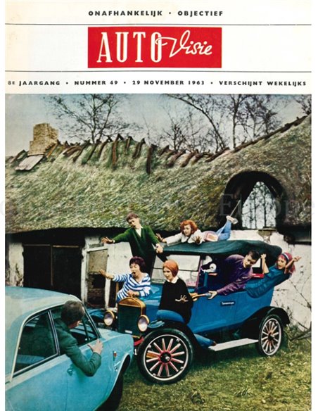 1963 AUTOVISIE MAGAZIN 49 NIEDERLÄNDISCH