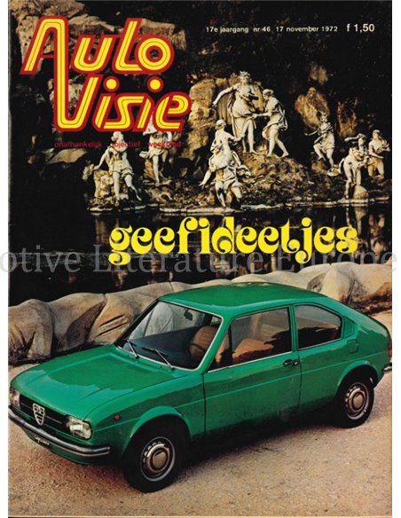 1972 AUTOVISIE MAGAZINE 46 DUTCH