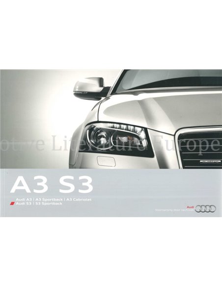 2011 AUDI A3/S3 PROSPEKT NIEDERLÄNDISCH