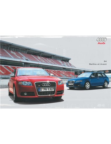 2005 AUDI S4 BROCHURE FRANS