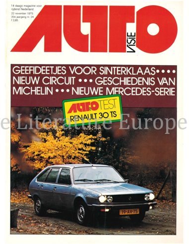 1975 AUTOVISIE MAGAZINE 26 NEDERLANDS