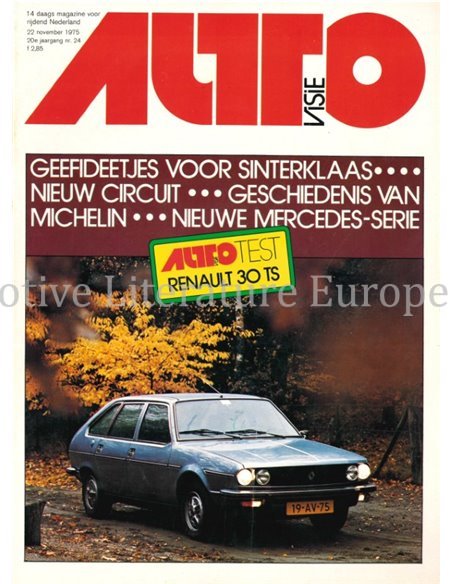 1975 AUTOVISIE MAGAZINE 26 NEDERLANDS