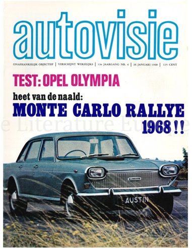 1968 AUTOVISIE MAGAZINE 04 DUTCH