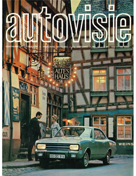 1968 AUTOVISIE MAGAZINE 18 DUTCH