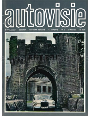 1968 AUTOVISIE MAGAZINE 20 DUTCH