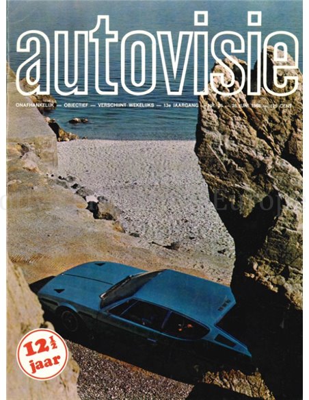 1968 AUTOVISIE MAGAZIN 26 NIEDERLÄNDISCH