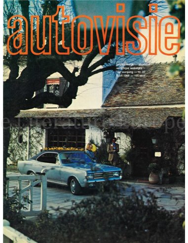 1968 AUTOVISIE MAGAZIN 27 NIEDERLÄNDISCH