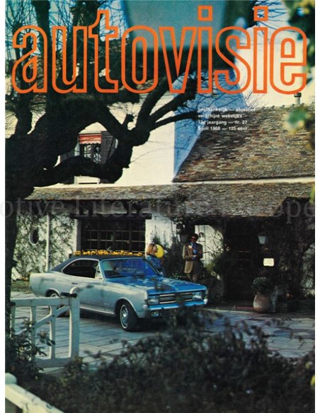 1968 AUTOVISIE MAGAZINE 27 DUTCH