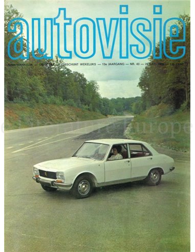 1968 AUTOVISIE MAGAZINE 43 DUTCH