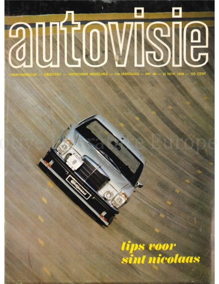 1968 AUTOVISIE MAGAZINE 46 DUTCH