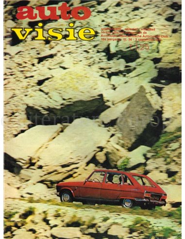 1971 AUTOVISIE MAGAZIN 36 NIEDERLÄNDISCH