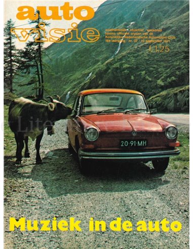 1971 AUTOVISIE MAGAZINE 37 DUTCH