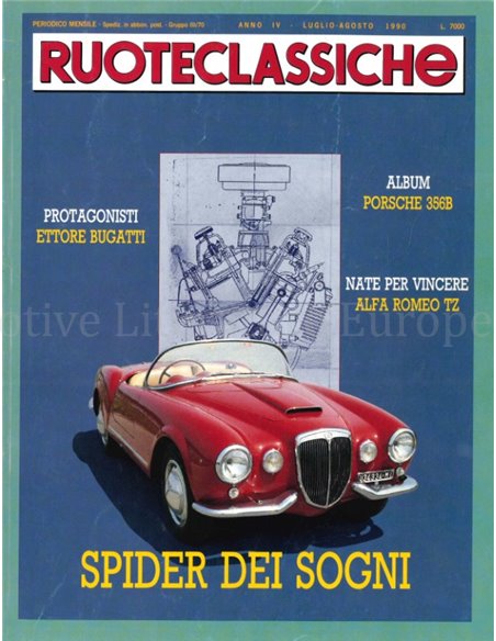 1990 RUOTECLASSICHE ZEITSCHRIFT 31 ITALIENISCH