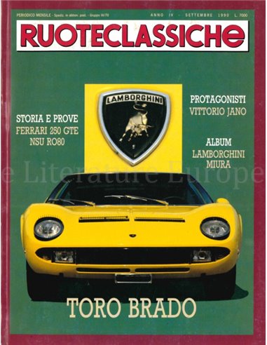 1990 RUOTECLASSICHE MAGAZINE 32 ITALIAANS