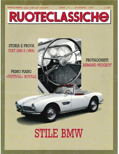 1990 RUOTECLASSICHE ZEITSCHRIFT 34 ITALIENISCH