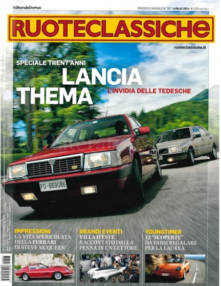 2014 RUOTECLASSICHE MAGAZINE 307 ITALIAANS