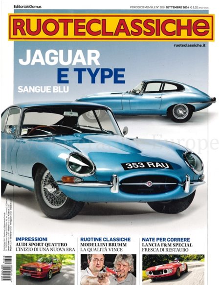 2014 RUOTECLASSICHE MAGAZINE 309 ITALIAANS