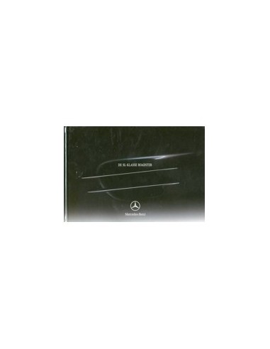 2004 MERCEDES BENZ SL HARDCOVER BROCHURE NEDERLANDS