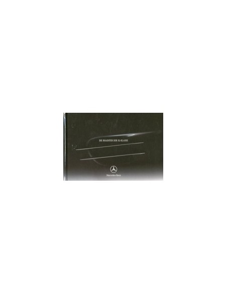 2002 MERCEDES BENZ SL HARDCOVER BROCHURE DUITS