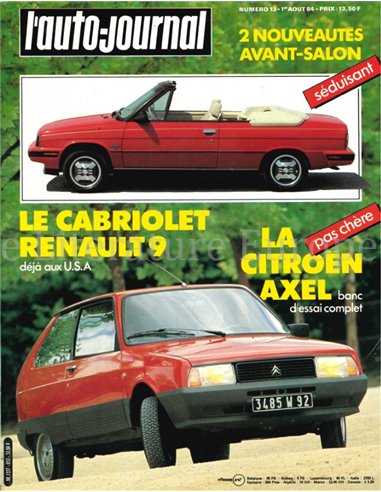 1982 L'AUTO-JOURNAL MAGAZINE 21 FRENCH