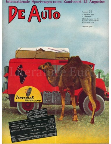 1954 DE AUTO MAGAZIN 31 NIEDERLÄNDISCH