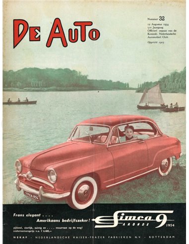 1954 DE AUTO MAGAZIN 32 NIEDERLÄNDISCH