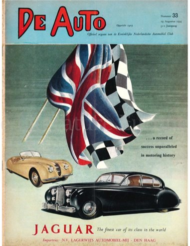 1954 DE AUTO MAGAZINE 33 DUTCH