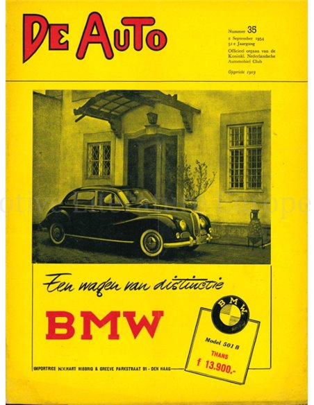 1954 DE AUTO MAGAZIN 35 NIEDERLÄNDISCH