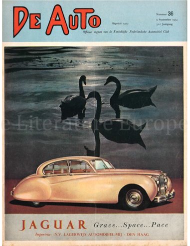 1954 DE AUTO MAGAZIN 36 NIEDERLÄNDISCH