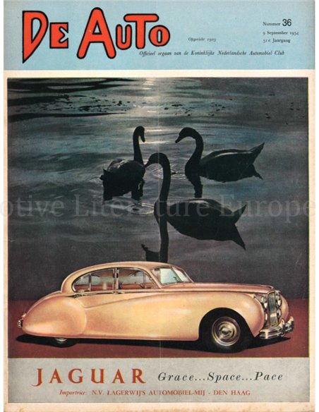 1954 DE AUTO MAGAZIN 36 NIEDERLÄNDISCH