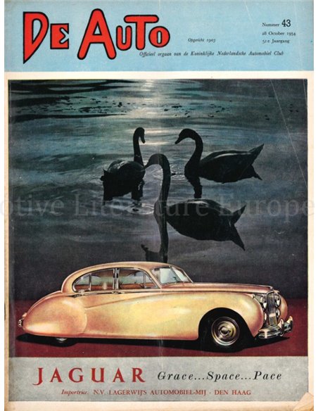 1954 DE AUTO MAGAZIN 43 NIEDERLÄNDISCH