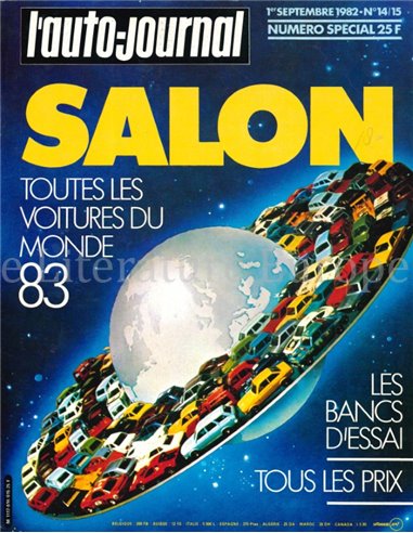 1982 L'AUTO-JOURNAL MAGAZINE 14/15 FRENCH