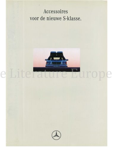 1991 MERCEDES BENZ S CLASS ACCESSORIES BROCHURE DUTCH