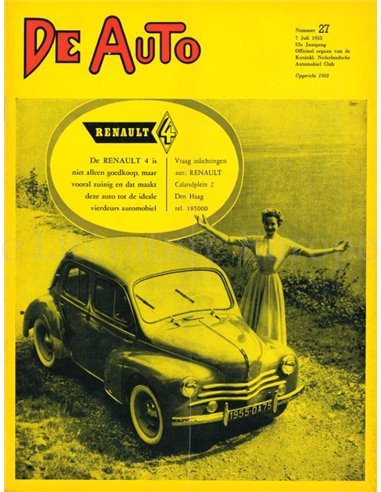 1955 DE AUTO MAGAZINE 27 DUTCH