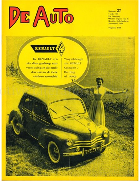 1955 DE AUTO MAGAZIN 27 NIEDERLÄNDISCH