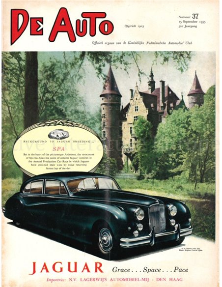 1955 DE AUTO MAGAZIN 37 NIEDERLÄNDISCH