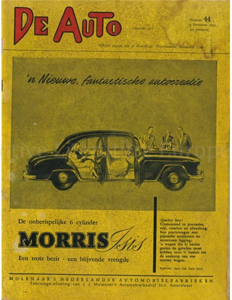 1955 DE AUTO MAGAZIN 44 NIEDERLÄNDISCH