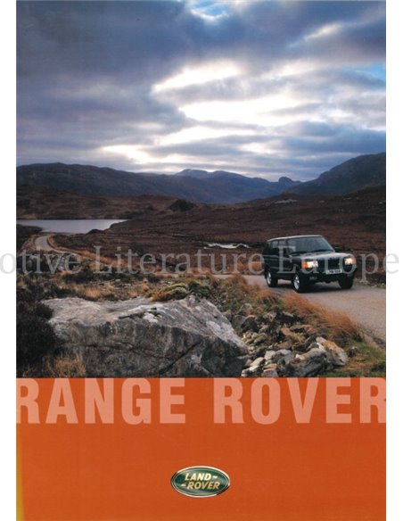 1995 RANGE ROVER BROCHURE ENGELS