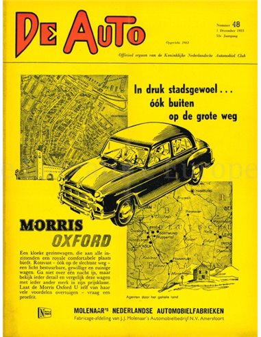 1955 DE AUTO MAGAZIN 48 NIEDERLÄNDISCH