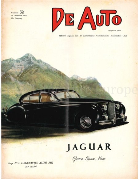 1955 DE AUTO MAGAZIN 52 NIEDERLÄNDISCH