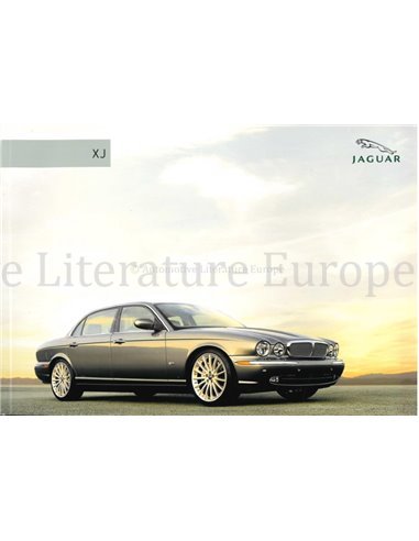 2006 JAGUAR XJ BROCHURE FRANS