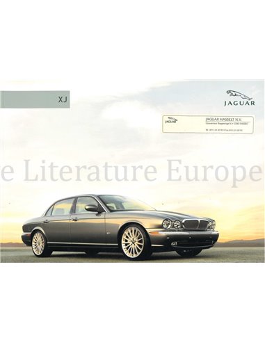 2006 JAGUAR XJ BROCHURE FRANS