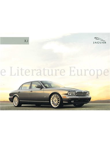 2006 JAGUAR XJ BROCHURE FRANS