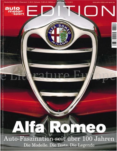 ALFA ROMEO,AUTO FASZINATION, AUTO MOTOR UND SPORT EDITION