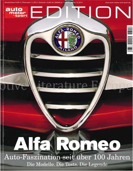 ALFA ROMEO,AUTO FASZINATION, AUTO MOTOR UND SPORT EDITION