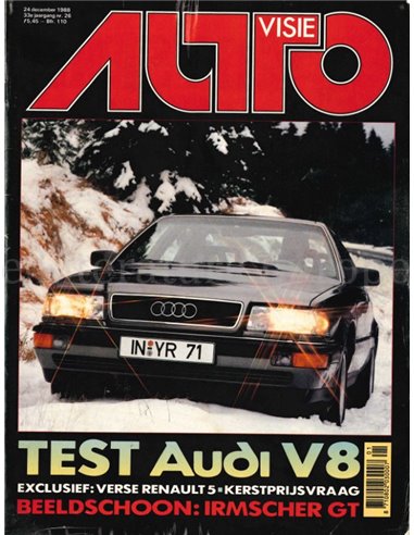 1988 AUTOVISIE MAGAZIN 26 NIEDERLÄNDISCH