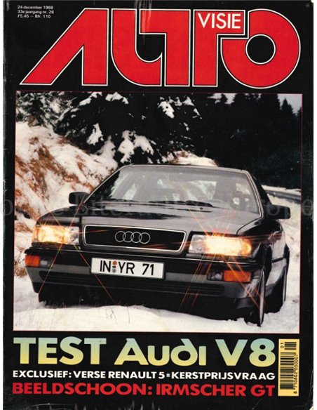 1988 AUTOVISIE MAGAZIN 26 NIEDERLÄNDISCH