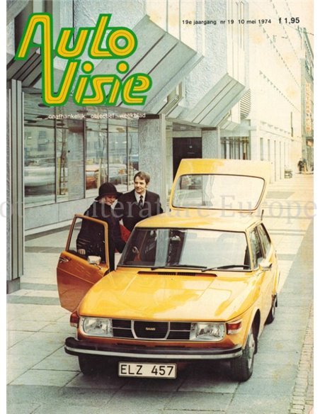 1974 AUTOVISIE MAGAZIN 19 NIEDERLÄNDISCH